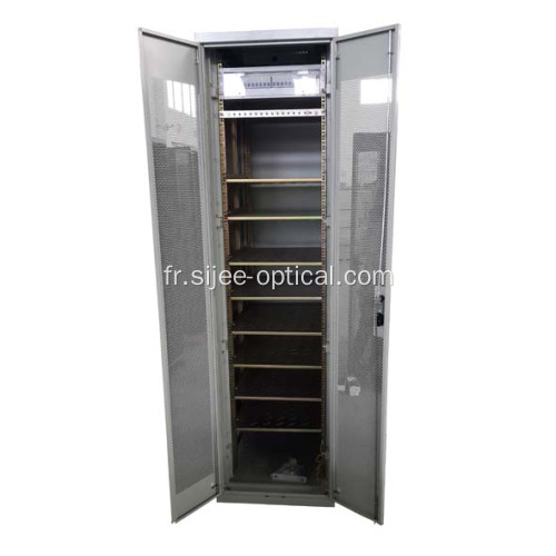 Rack de serveur Armoire de réseau de 19 pouces avec portes